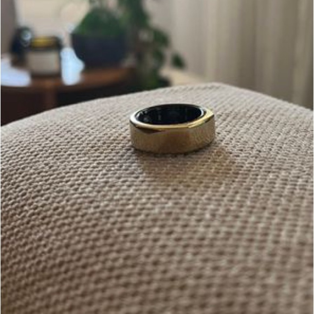 Gold Heritage Oura Ring Gen 3 Size 7